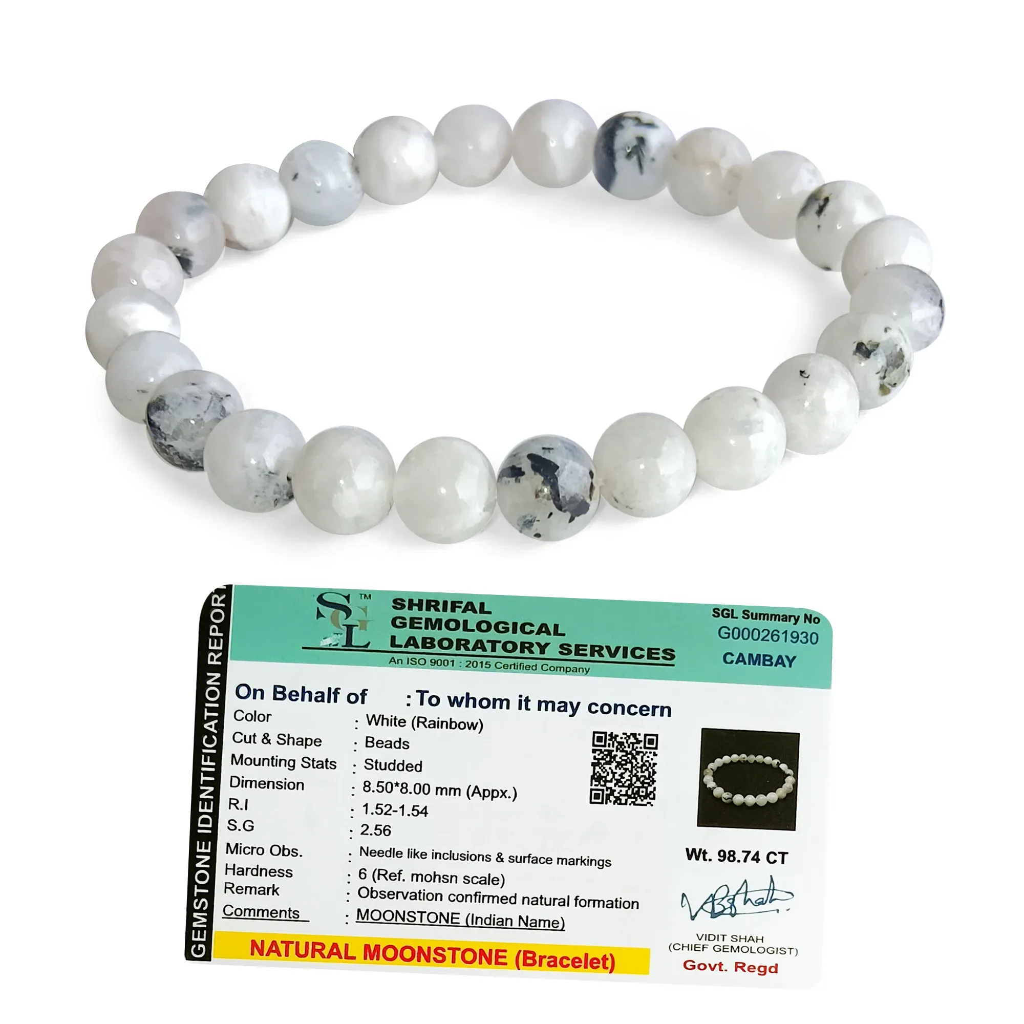 Moonstone Bracelet 1