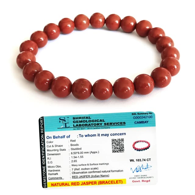 Red Jasper Bracelet