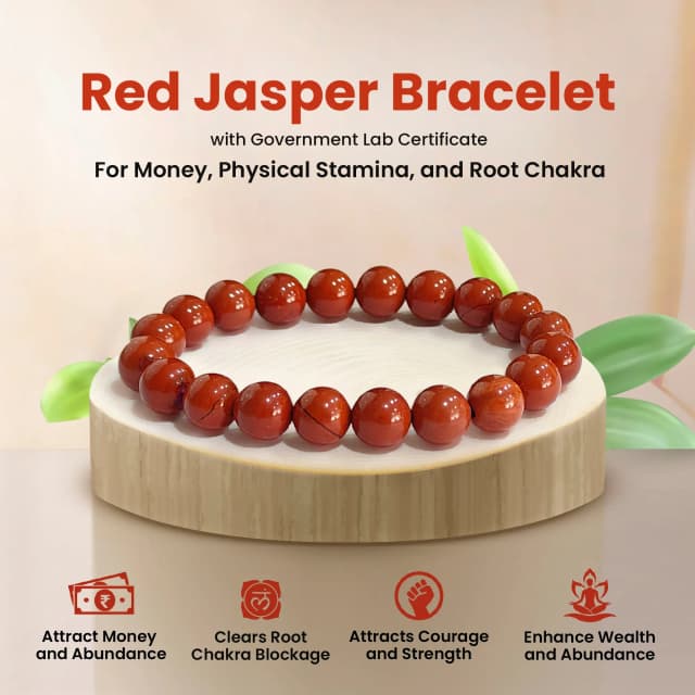 Red Jasper Bracelet thumbnail 2