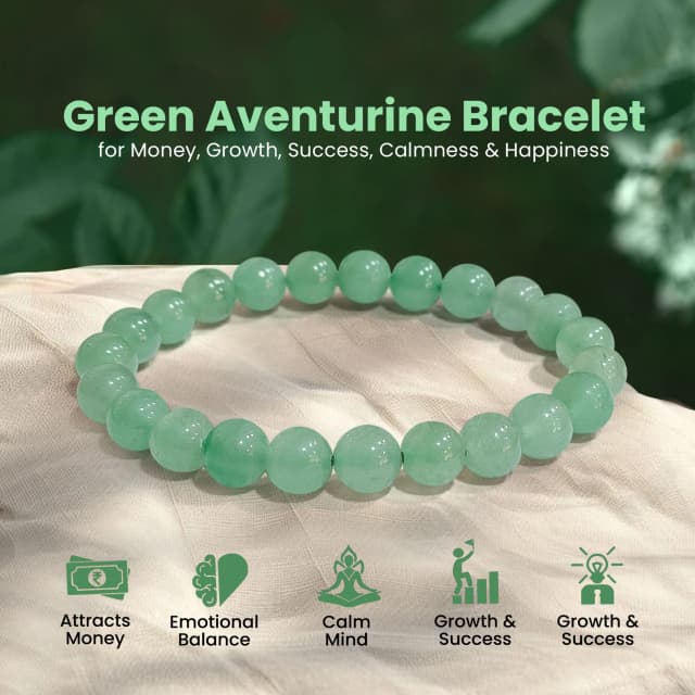Original Green Aventurine Bracelet with Certificate