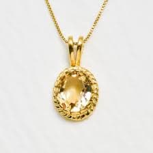 Citrine Pendant 1
