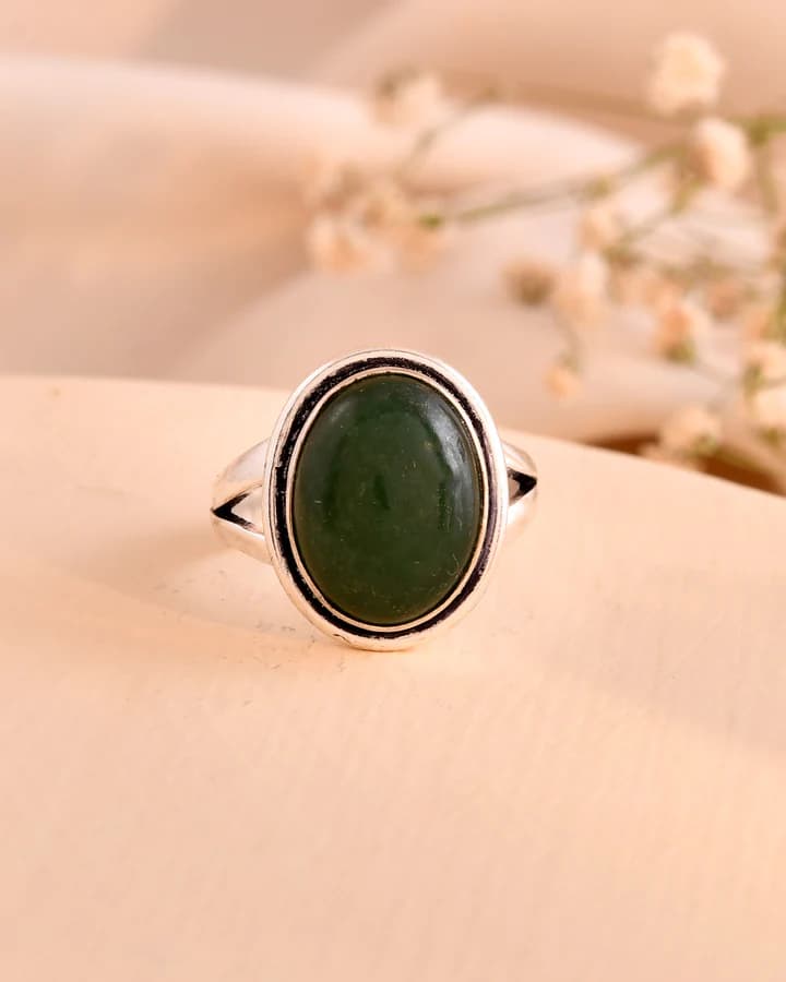 Green Jade Ring 1