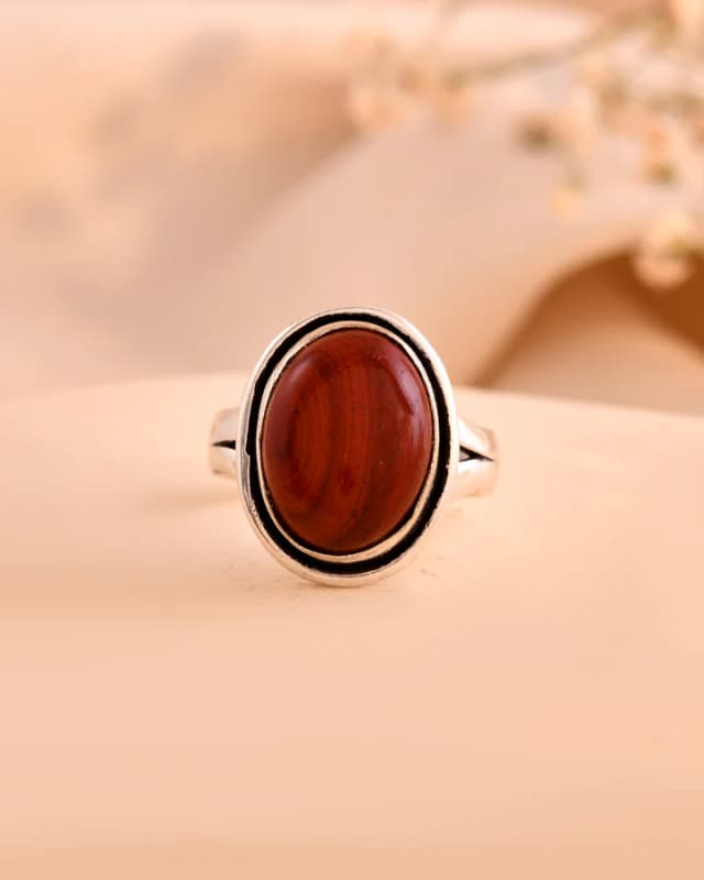 Red Jasper Ring