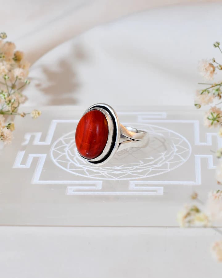 Red Jasper Ring 2