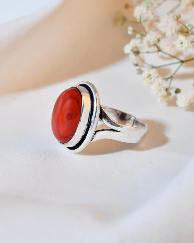 Red Jasper Ring thumbnail 3