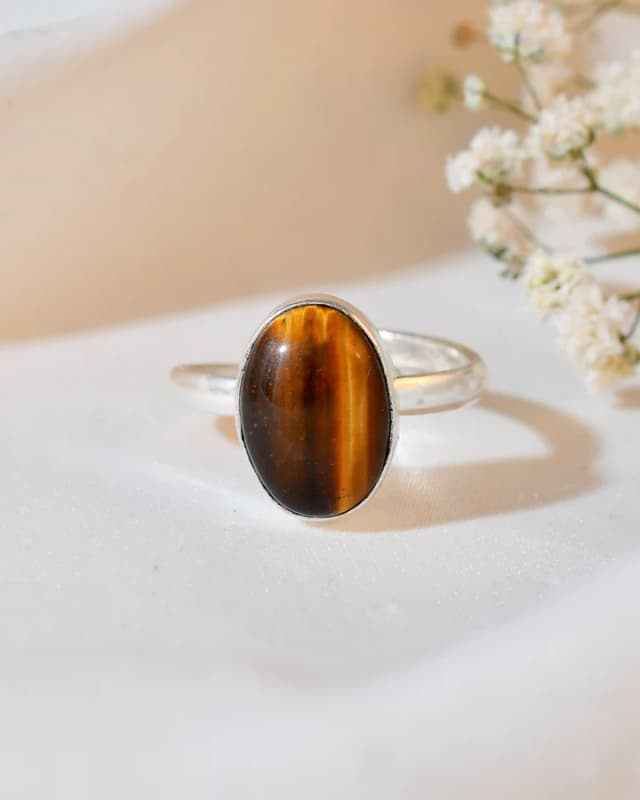 Tiger Eye Ring